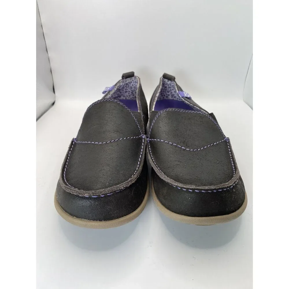 Spenco‎ Shoes Womens 9 SIESTA Brown Slip On Comfort Loafers Orthotic Support